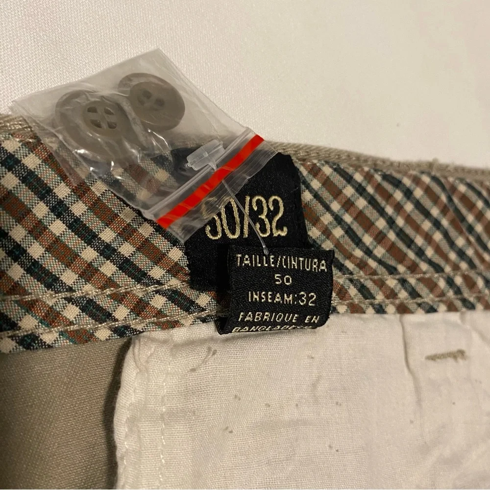 Redhead Tan & Brown Khaki Heavyweight Men’s Cargo Pants -(2)- NWT - 50/32